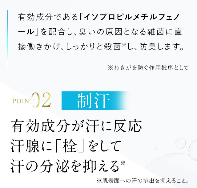 POINT02 制汗